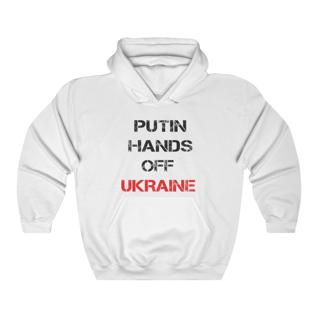 Putin Hands Off Ukraine hoodie. Support Ukraine Hoodie for men and women.