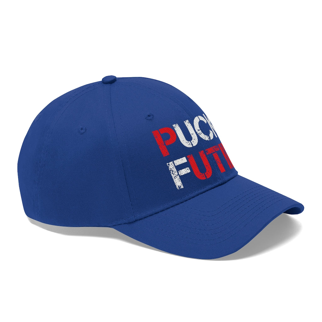 Puck Futin (F**k Putin) hat. Support Ukraine Unisex Twill Hat