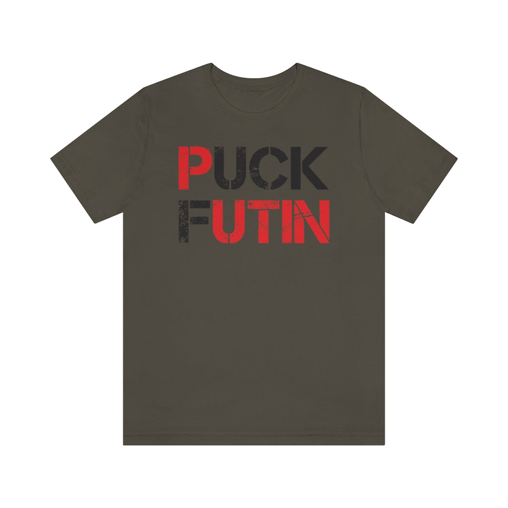 Puck Futin t-shirt. Anti Putin Unisex Tee. Support Ukraine shirt.