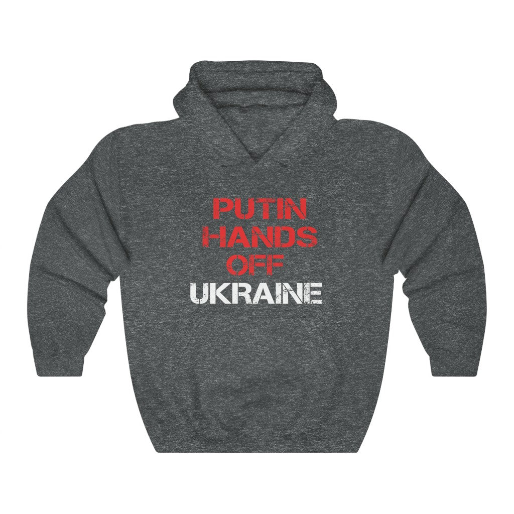 Putin Hands Off Ukraine hoodie. Support Ukraine Hoodie for men and women.