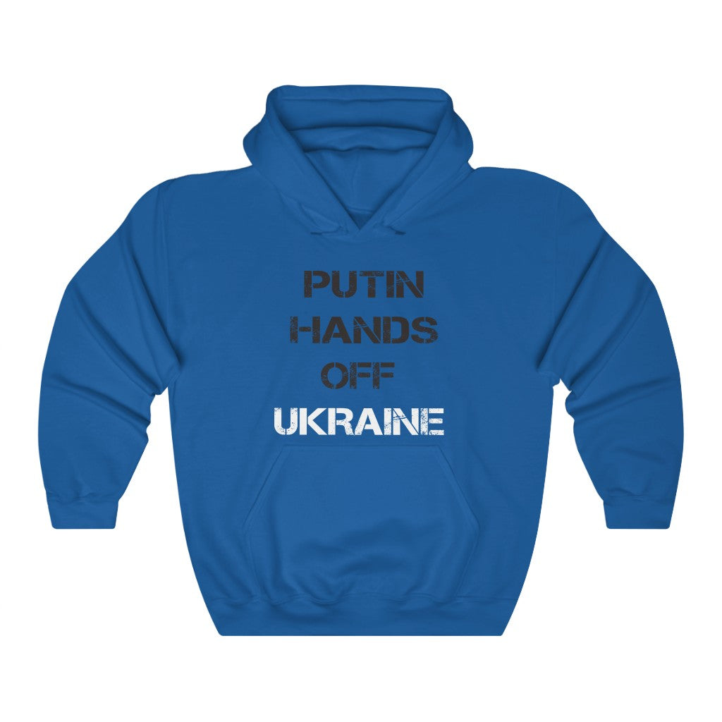 Putin Hands Off Ukraine hoodie. Support Ukraine Hoodie for men and women.