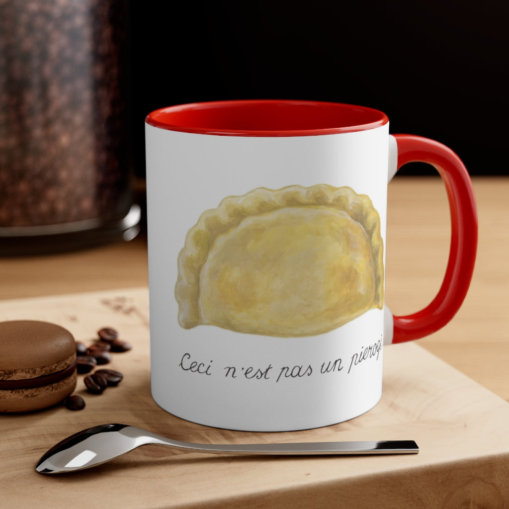 Pierogi Coffee Mug. Funny Ukrainian, Polish pieroig coffee cup.